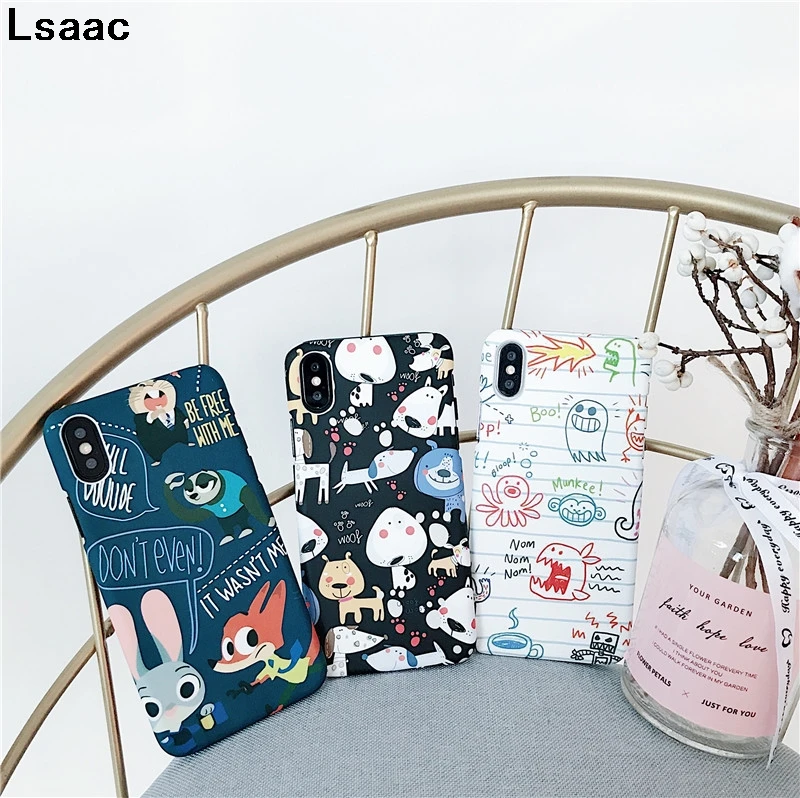 Cute Cartoon Phone Case For iphone 6S 6 7 8 Plus Case For iphone X XS MAX XR Fashion Lovely Animal Cases Hard PC Back Cover
Cute Cartoon Phone Case For iphone 6S 6 7 8 Plus Case For iphone X XS MAX XR Fashion Lovely Animal Cases Hard PC Back Cover