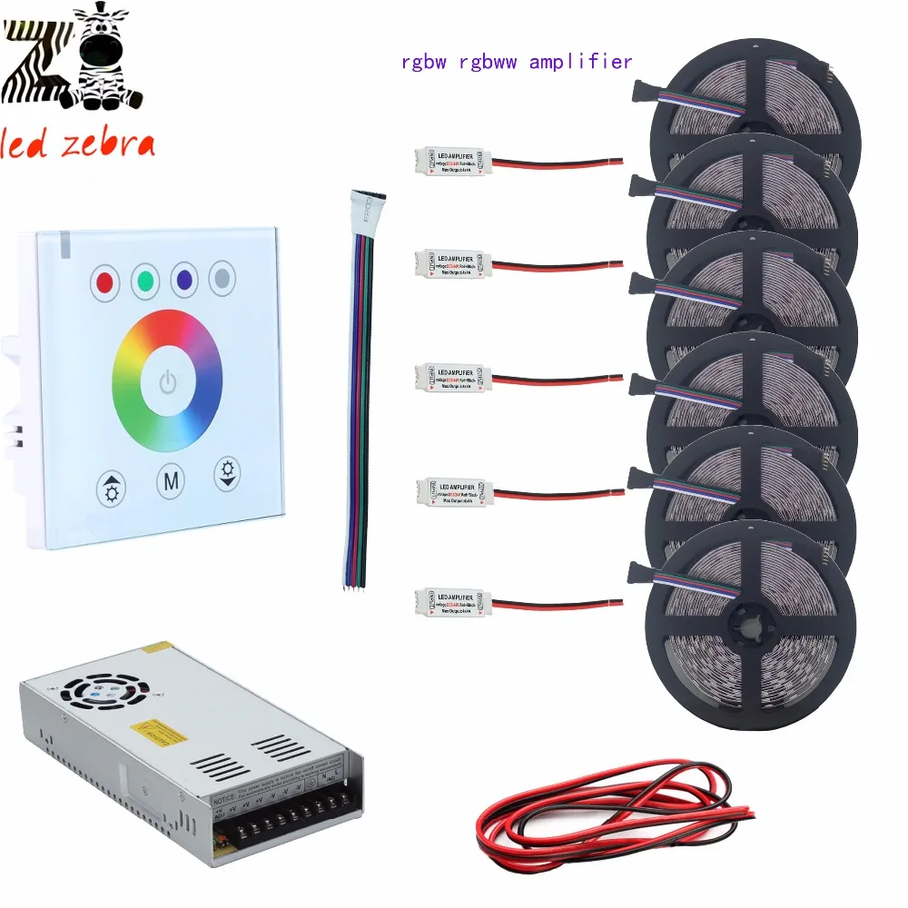 5m~30m 5050 SMD rgbw rgbww led strip light+white led touch panel controller+12v led power transformer+rgbw amplifier+led wire
5m~30m 5050 SMD rgbw rgbww led strip light+white led touch panel controller+12v led power transformer+rgbw amplifier+led wire