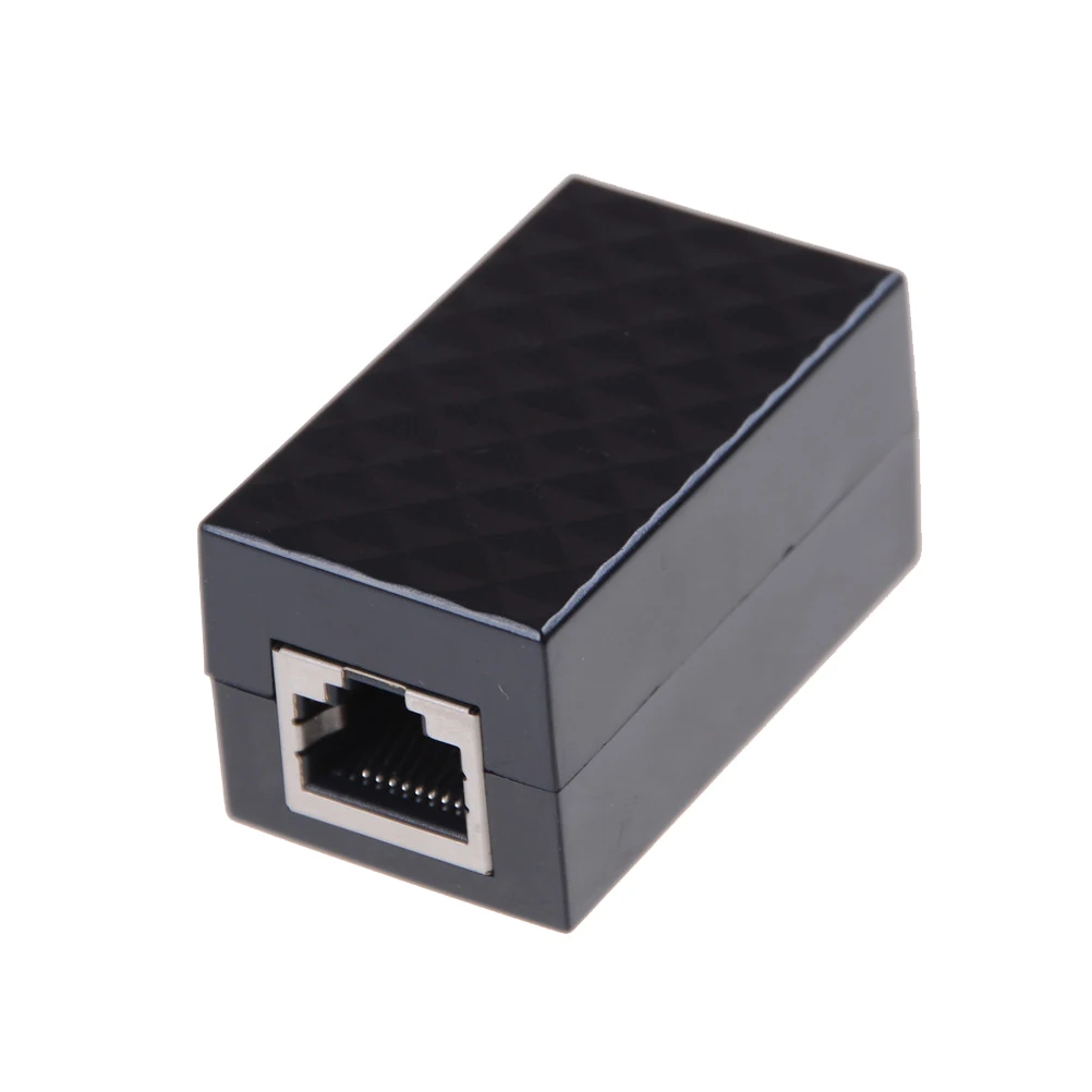 1PCS Lightning Arrester Ethernet Surge Protector RJ-45 Ethernet Cable Join Extension Converter Adapter Coupler
1PCS Lightning Arrester Ethernet Surge Protector RJ-45 Ethernet Cable Join Extension Converter Adapter Coupler