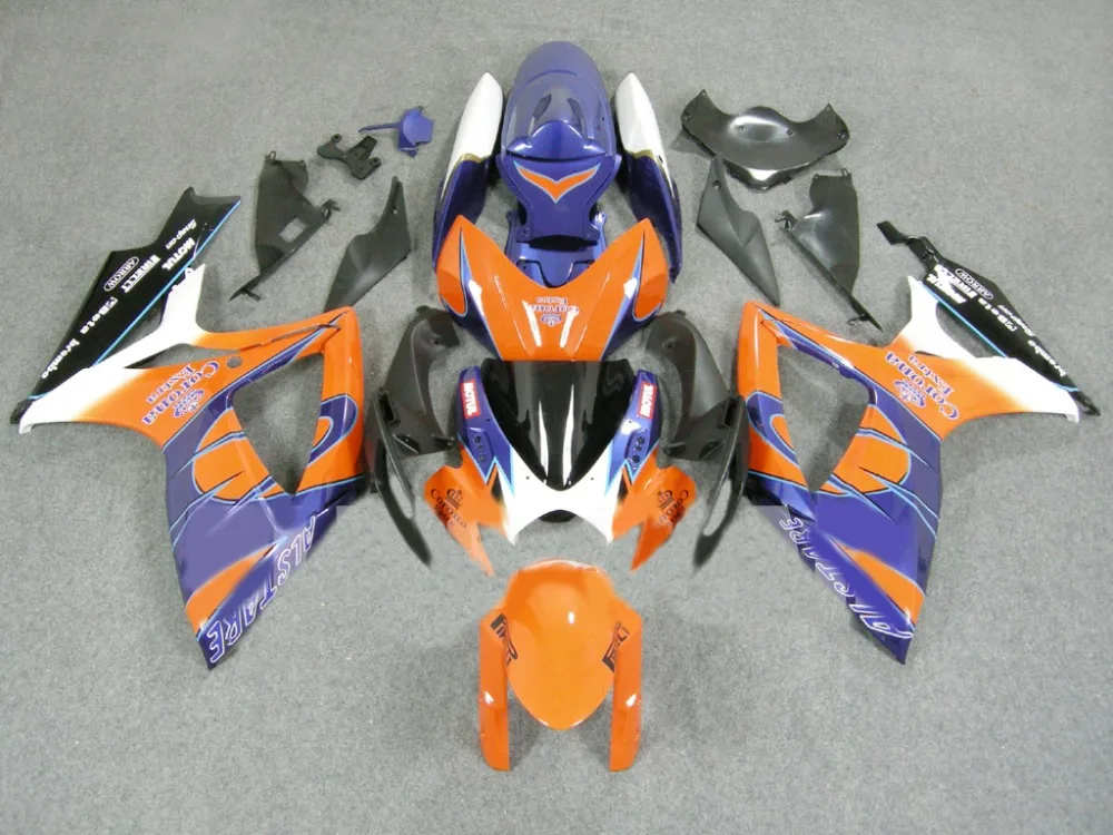 Custom orange blue Fairing kit for SUZUKI GSXR600 750 06 07 K6 GSXR600 GSXR750 2006 2007 Motorcycle Fairings set+7gifts SS02
Custom orange blue Fairing kit for SUZUKI GSXR600 750 06 07 K6 GSXR600 GSXR750 2006 2007 Motorcycle Fairings set+7gifts SS02