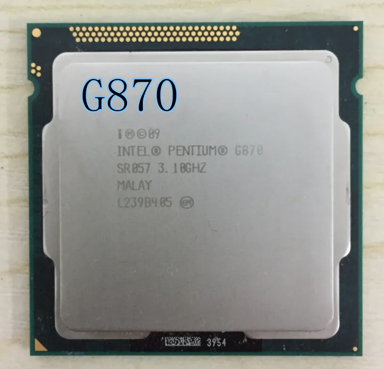 Intel Pentium G870 g870 Processor 3.1GHz 3MB Cache LGA1155 Dual-Core 65W Desktop CPU scrattered
Intel Pentium G870 g870 Processor 3.1GHz 3MB Cache LGA1155 Dual-Core 65W Desktop CPU scrattered