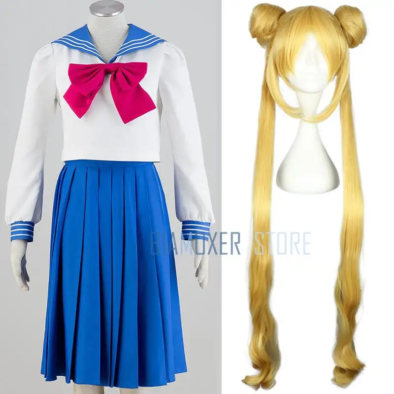 Biamoxer 100cm Sailor Moon Tsukino Usagi Cosplay Wigs Long Blonde Yellow Heat Resistant Cosplay Costume Wig
Biamoxer 100cm Sailor Moon Tsukino Usagi Cosplay Wigs Long Blonde Yellow Heat Resistant Cosplay Costume Wig