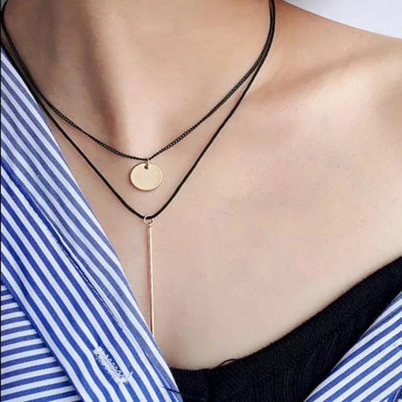 Hot Torques Collar Necklace Women Black Choker Necklace Velvet Leather Maxi Statement Tassel Pendant Multilayer Necklace X55
Hot Torques Collar Necklace Women Black Choker Necklace Velvet Leather Maxi Statement Tassel Pendant Multilayer Necklace X55