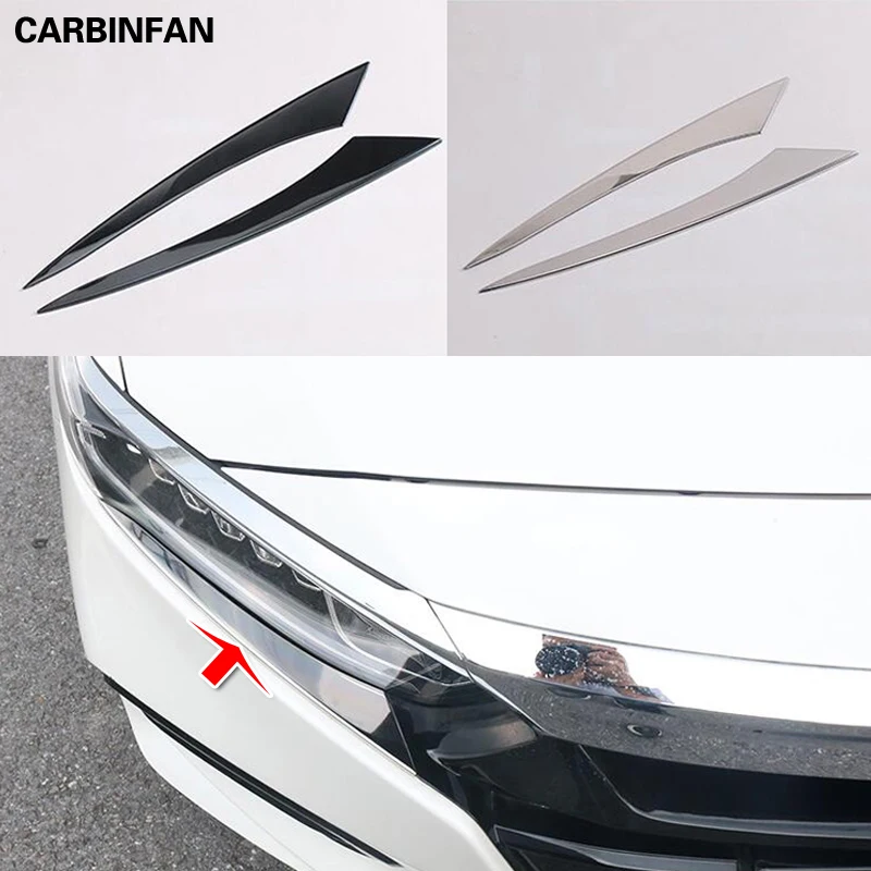 STAINLESS STEEL HEAD LIGHTS HEADLIGHT TRIM MOLDING GARNISH BODY DECAL FOR HONDA ACCORD 2018 2019 ACCESSORIES CAR STYLING
STAINLESS STEEL HEAD LIGHTS HEADLIGHT TRIM MOLDING GARNISH BODY DECAL FOR HONDA ACCORD 2018 2019 ACCESSORIES CAR STYLING