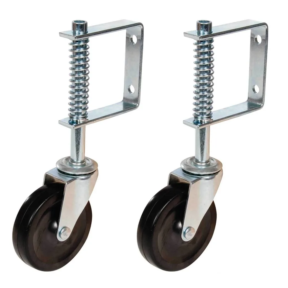 2pc Spring Loaded Gate Jockey Wheel Swivel Castor (4") 100mm Diameter up to 57kg
2pc Spring Loaded Gate Jockey Wheel Swivel Castor (4") 100mm Diameter up to 57kg