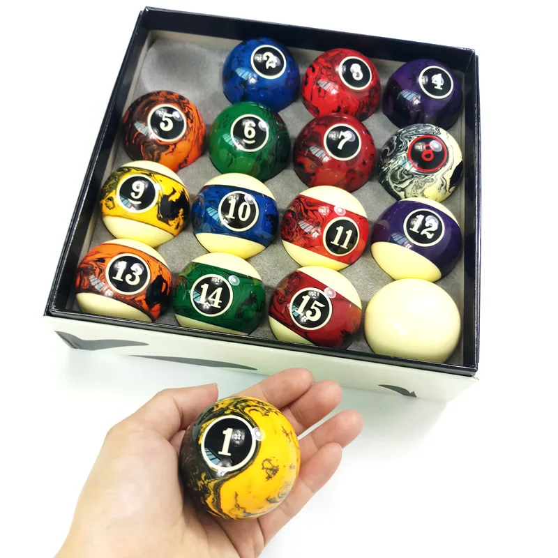 xmlivet Latest 50.8mm Resin Billiards Pool balls 16pcs full set Pool Table balls High quality Nine Ball Cue Balls
xmlivet Latest 50.8mm Resin Billiards Pool balls 16pcs full set Pool Table balls High quality Nine Ball Cue Balls