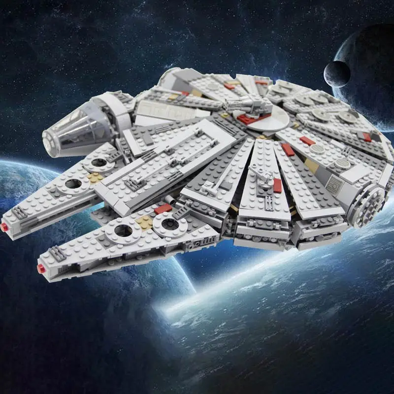 ATTOP Force Awakens Star Set Wars Series Compatible LegoINGLYS Millennium Falcon Figures For Children
ATTOP Force Awakens Star Set Wars Series Compatible LegoINGLYS Millennium Falcon Figures For Children