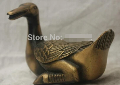 0 Chinese China Folk Culture Handmade Brass Bronze Statue Lucky Duck Sculpture
0 Chinese China Folk Culture Handmade Brass Bronze Statue Lucky Duck Sculpture