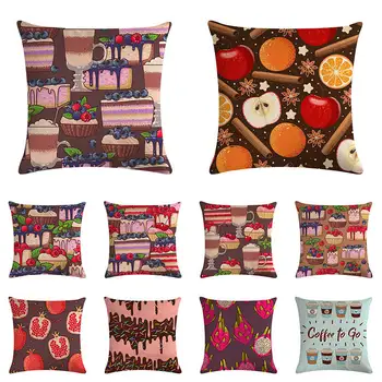 Cushion Cover Plant Fruit Cake Ice Cream Geometric Home Decorative Pillows Cover for Sofa Cartoon Berry Pillowcases ZY1116
Cushion Cover Plant Fruit Cake Ice Cream Geometric Home Decorative Pillows Cover for Sofa Cartoon Berry Pillowcases ZY1116