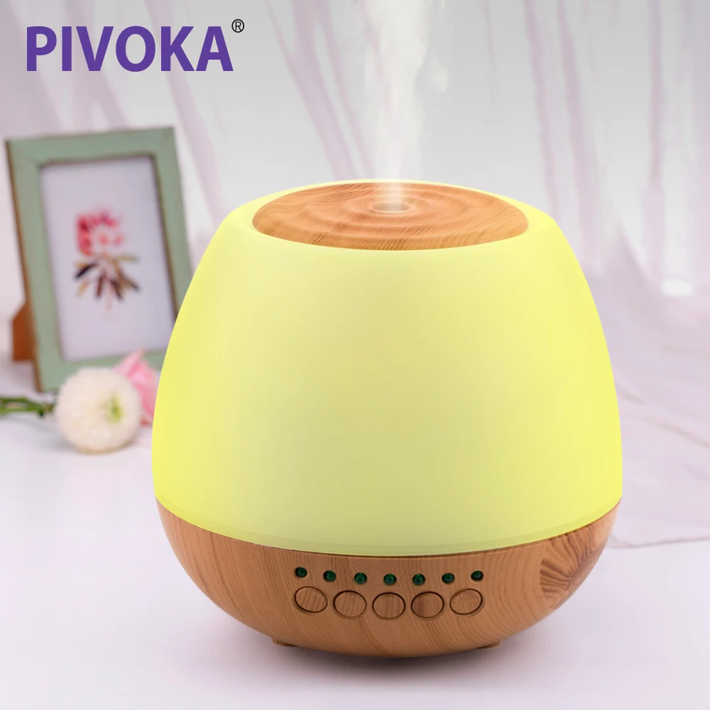 PIVOKA 400ml Aromatherapy Machine Ultrasonic Humidifier Furnace Bedroom Essential Oil Diffusion Machine Office Humidification
PIVOKA 400ml Aromatherapy Machine Ultrasonic Humidifier Furnace Bedroom Essential Oil Diffusion Machine Office Humidification