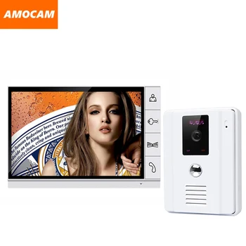 9" TFT Color Video door phone Intercom Doorbell System IR Camera doorphone monitor Speakerphone intercom 1V1
9" TFT Color Video door phone Intercom Doorbell System IR Camera doorphone monitor Speakerphone intercom 1V1