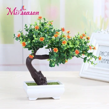 Welcoming Masson Pine Emulate Bonsai Simulation Decorative Artificial Flowers Fake Pot Plants Ornaments bathroom Home Decor
Welcoming Masson Pine Emulate Bonsai Simulation Decorative Artificial Flowers Fake Pot Plants Ornaments bathroom Home Decor
