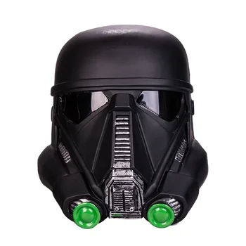 

New Fashion Free Shipping Cosplay Star Wars Death Trooper Helmet Classic Force Awakens Rubies Deluxe Helmet Halloween Party