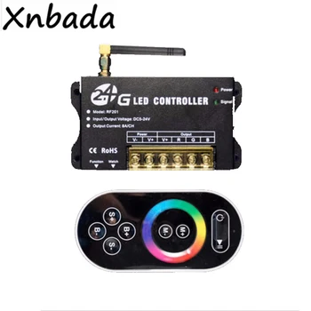 2.4G RGB Led Controller For RGB Led Strip With Wireless RF Touch Remote Control Output Current 8A/CH DC5-24V
2.4G RGB Led Controller For RGB Led Strip With Wireless RF Touch Remote Control Output Current 8A/CH DC5-24V