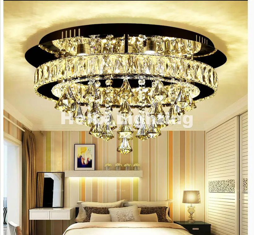 Free Shipping Modern Stainless Steel Celling Lamp LED Crystal Ceiling Lamp 36W AC Lights Home Decoration Lamps Remote Controller
Free Shipping Modern Stainless Steel Celling Lamp LED Crystal Ceiling Lamp 36W AC Lights Home Decoration Lamps Remote Controller