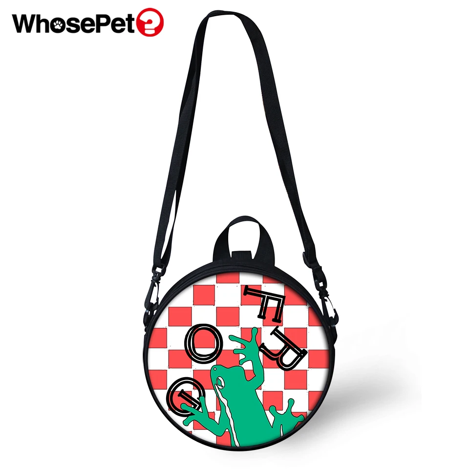 FORUDESIGNS Women Round Shape Messenger Bags Cute Frog and Cool Pigs Pattern Kindergarden Baby Shoulder Bags Girls Circular Bags
FORUDESIGNS Women Round Shape Messenger Bags Cute Frog and Cool Pigs Pattern Kindergarden Baby Shoulder Bags Girls Circular Bags