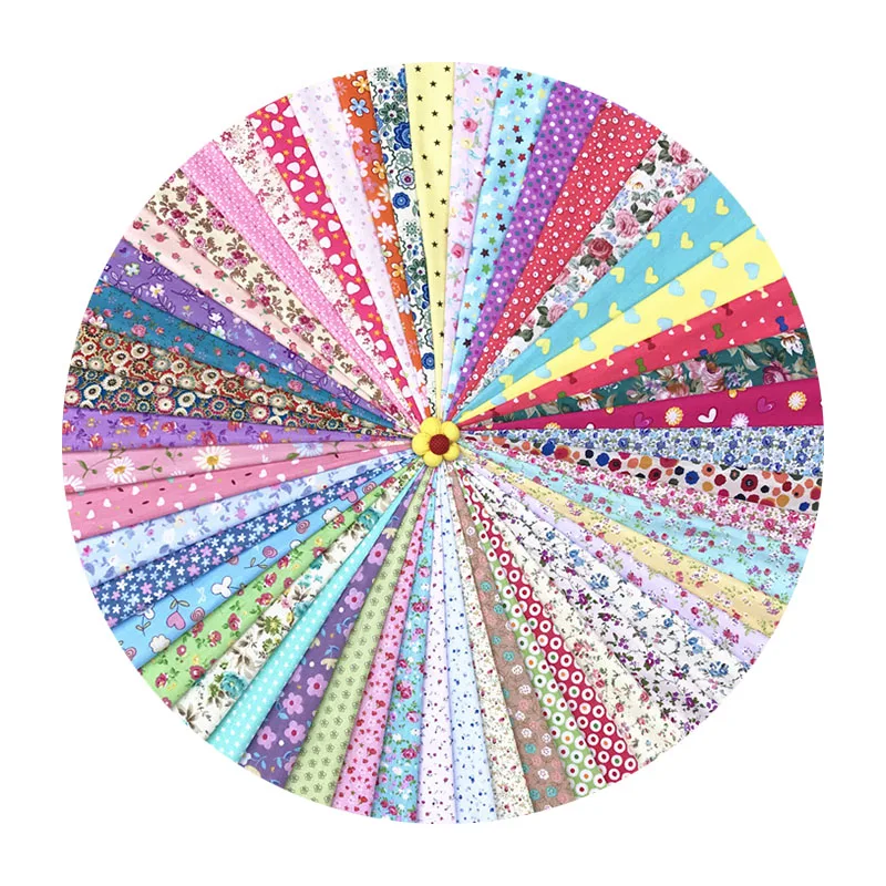10cmx10cm wholesale mixed design printed floral cotton fabric patchwork bundle fabrics cloth sewing DIY 10/30/50pcs 
10cmx10cm wholesale mixed design printed floral cotton fabric patchwork bundle fabrics cloth sewing DIY 10/30/50pcs