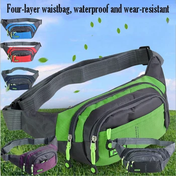 Multifunctional Unisex Waterproof Sport Waist Hip Belt Bag Pouch Fanny Pack Camping Running Hiking Zip Bag
Multifunctional Unisex Waterproof Sport Waist Hip Belt Bag Pouch Fanny Pack Camping Running Hiking Zip Bag