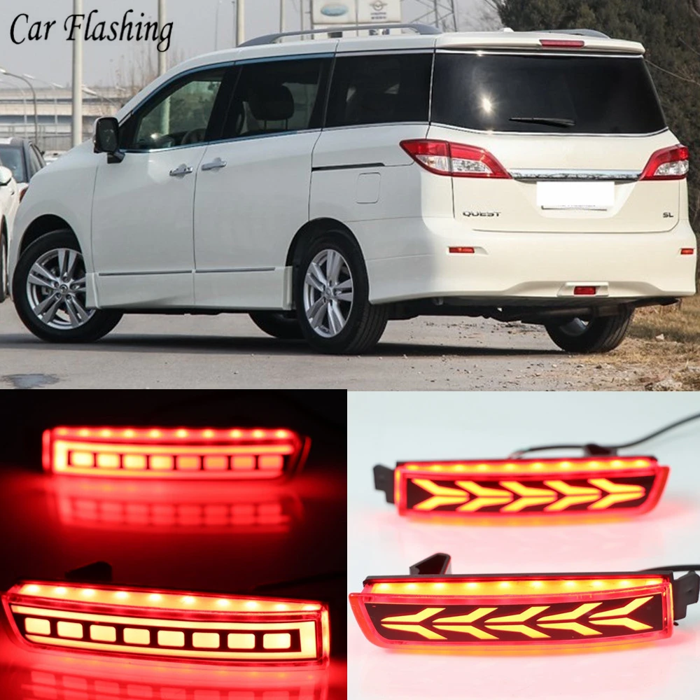 2PCS Car LED For Nissan Quest 2011 2012 2013 2014 2015 2016 2017 2018 Rear Fog Lamp Brake Light Rear Bumper Decoration Lamp
2PCS Car LED For Nissan Quest 2011 2012 2013 2014 2015 2016 2017 2018 Rear Fog Lamp Brake Light Rear Bumper Decoration Lamp