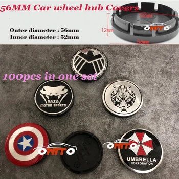 For Deta /US Captain /Eagle/ Wolf/ umbrella logo badge Label 100pcs 56mm ABS For Skoda VW Mazda Car Emblem Wheel Hub Caps cover
For Deta /US Captain /Eagle/ Wolf/ umbrella logo badge Label 100pcs 56mm ABS For Skoda VW Mazda Car Emblem Wheel Hub Caps cover