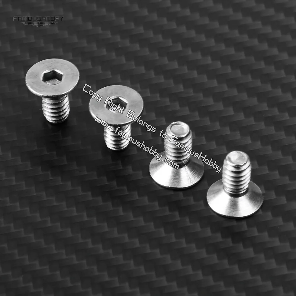 Famoushobby SCW063 New 1/4 X8mm Tripod Screw/ Stainless Steel Screw for Camera Tripod for 4pcs/ pack
Famoushobby SCW063 New 1/4 X8mm Tripod Screw/ Stainless Steel Screw for Camera Tripod for 4pcs/ pack