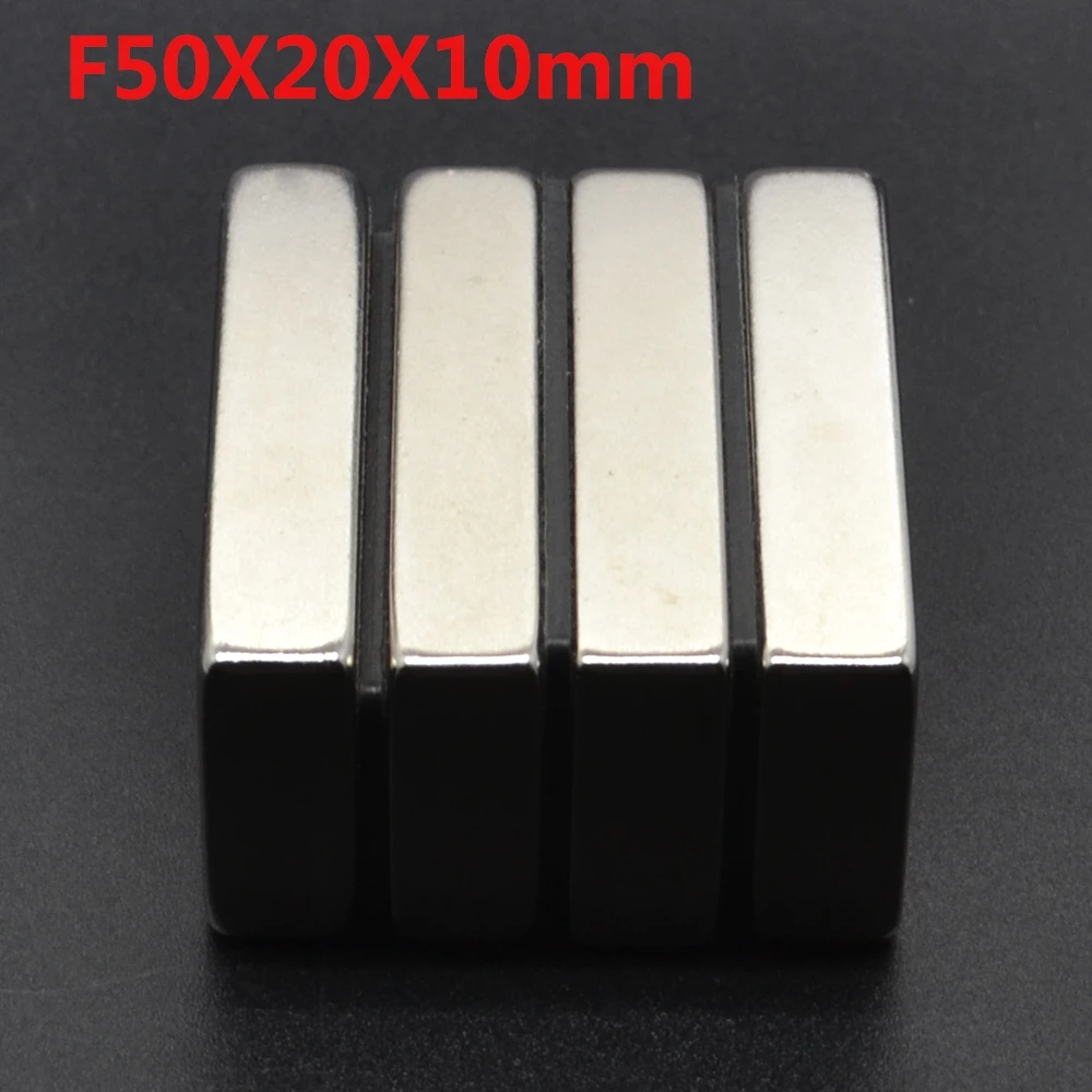 10pcs 50 x 20 x 10mm Size N52 Super Strong Rare Earth Permanet Magnet Powerful Block Neodymium Magnets 50*20*10 mm 50x20x10 mm 
10pcs 50 x 20 x 10mm Size N52 Super Strong Rare Earth Permanet Magnet Powerful Block Neodymium Magnets 50*20*10 mm 50x20x10 mm
