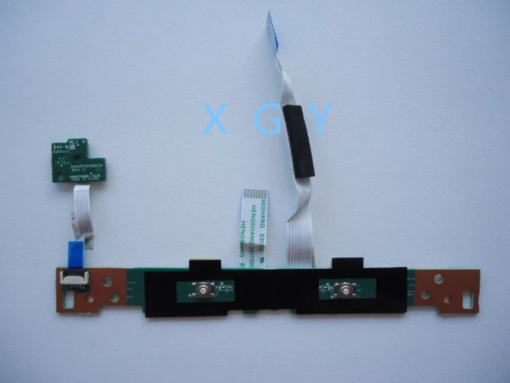 For HP Pavilion G6-2000 G7-2000 Touchpad Button Board w Cable DA0R33TB6E0 100% TESED OK
For HP Pavilion G6-2000 G7-2000 Touchpad Button Board w Cable DA0R33TB6E0 100% TESED OK