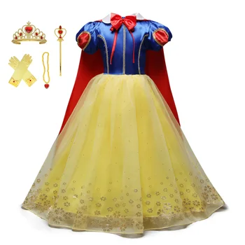Girls Dresses Princess Snow White Dress Children Party Cosplay Costume Fancy Stage Fantasy Clothes Tutu Dress
Girls Dresses Princess Snow White Dress Children Party Cosplay Costume Fancy Stage Fantasy Clothes Tutu Dress