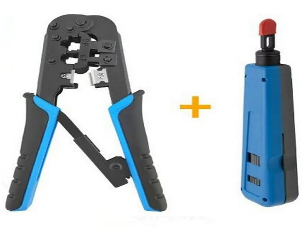 LBSC Crimping and Punch Down Tools with 66, 110 and Krone Blades for 4P/6P/8P, RJ-11/RJ-12/RJ-45 Network and Telephone Cables
LBSC Crimping and Punch Down Tools with 66, 110 and Krone Blades for 4P/6P/8P, RJ-11/RJ-12/RJ-45 Network and Telephone Cables