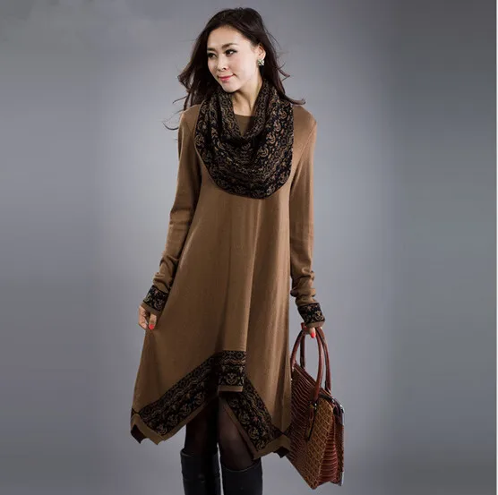 vestidos invierno mujer aliexpress
