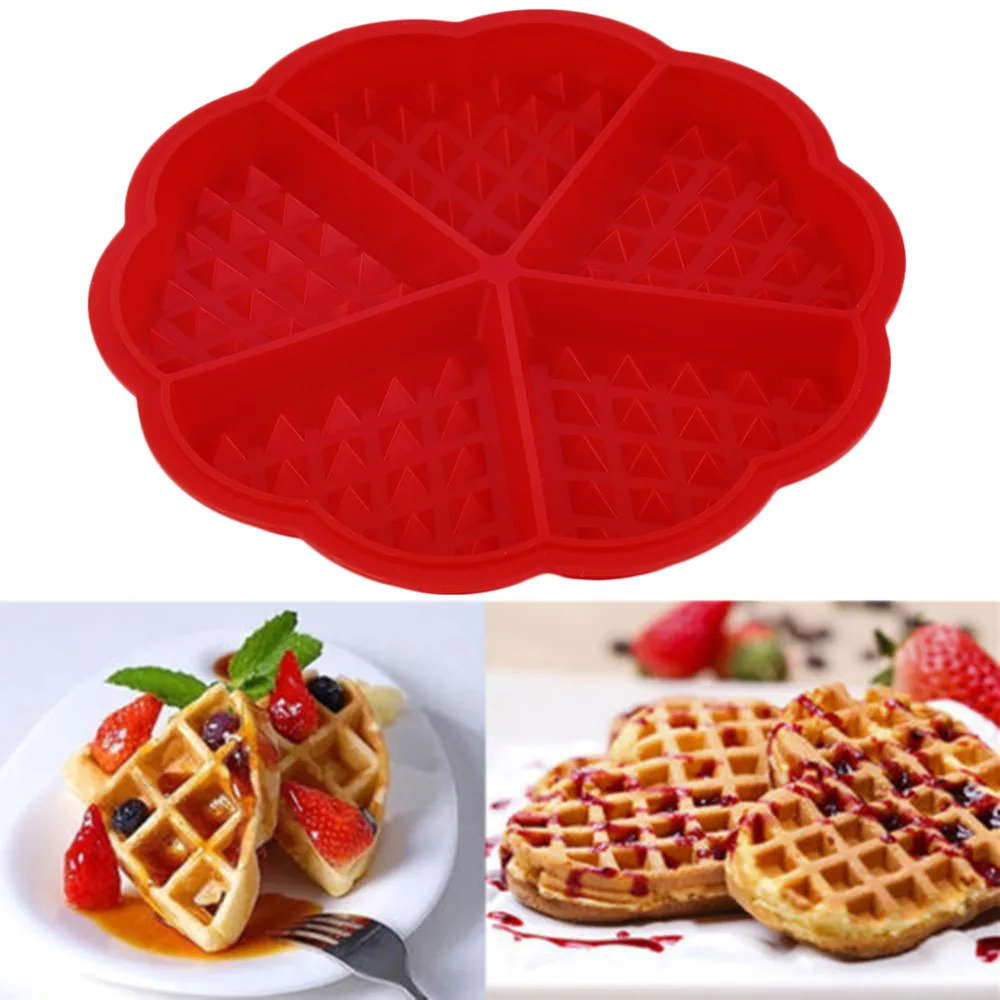 1 X Heart Shape Waffle Mold 5-Cavity Silicone Oven Pan Baking Cookie Cake Muffin Cooking Tools Kitchen Accessories Supplies
1 X Heart Shape Waffle Mold 5-Cavity Silicone Oven Pan Baking Cookie Cake Muffin Cooking Tools Kitchen Accessories Supplies