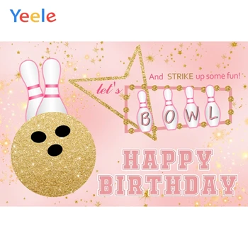 Yeele Gold Ball Bowling Pink Gradient Baby Birthday Photography Backgrounds Customized Photographic Backdrops for Photo Studio
Yeele Gold Ball Bowling Pink Gradient Baby Birthday Photography Backgrounds Customized Photographic Backdrops for Photo Studio