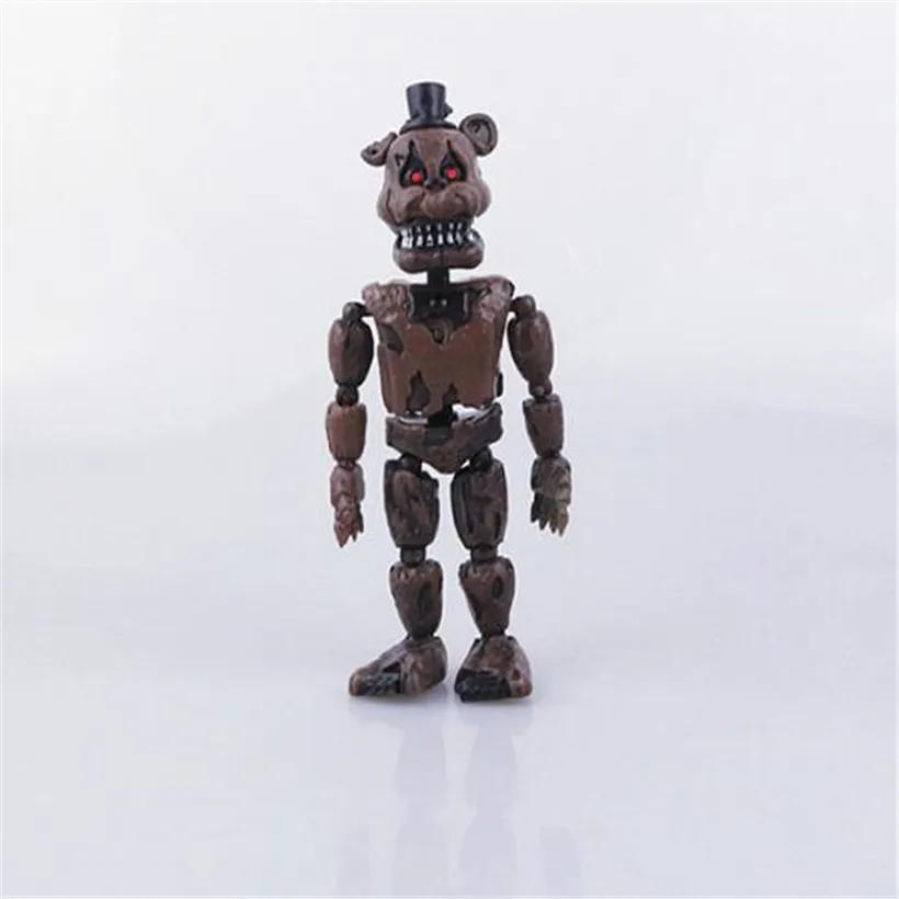 Double 11 Hot Sell 15 CM Anime Figure Five Nights At Freddy's Action Figure FNAF Bonnie Foxy Freddy Fazbear Bear PVC Model Dolls
Double 11 Hot Sell 15 CM Anime Figure Five Nights At Freddy's Action Figure FNAF Bonnie Foxy Freddy Fazbear Bear PVC Model Dolls