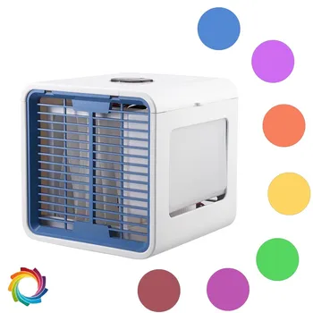 Mini Air Conditionging Desktop 2019 New Portable Small Fan Air Cooling System Household Office Lighting LED Air Cooler
Mini Air Conditionging Desktop 2019 New Portable Small Fan Air Cooling System Household Office Lighting LED Air Cooler