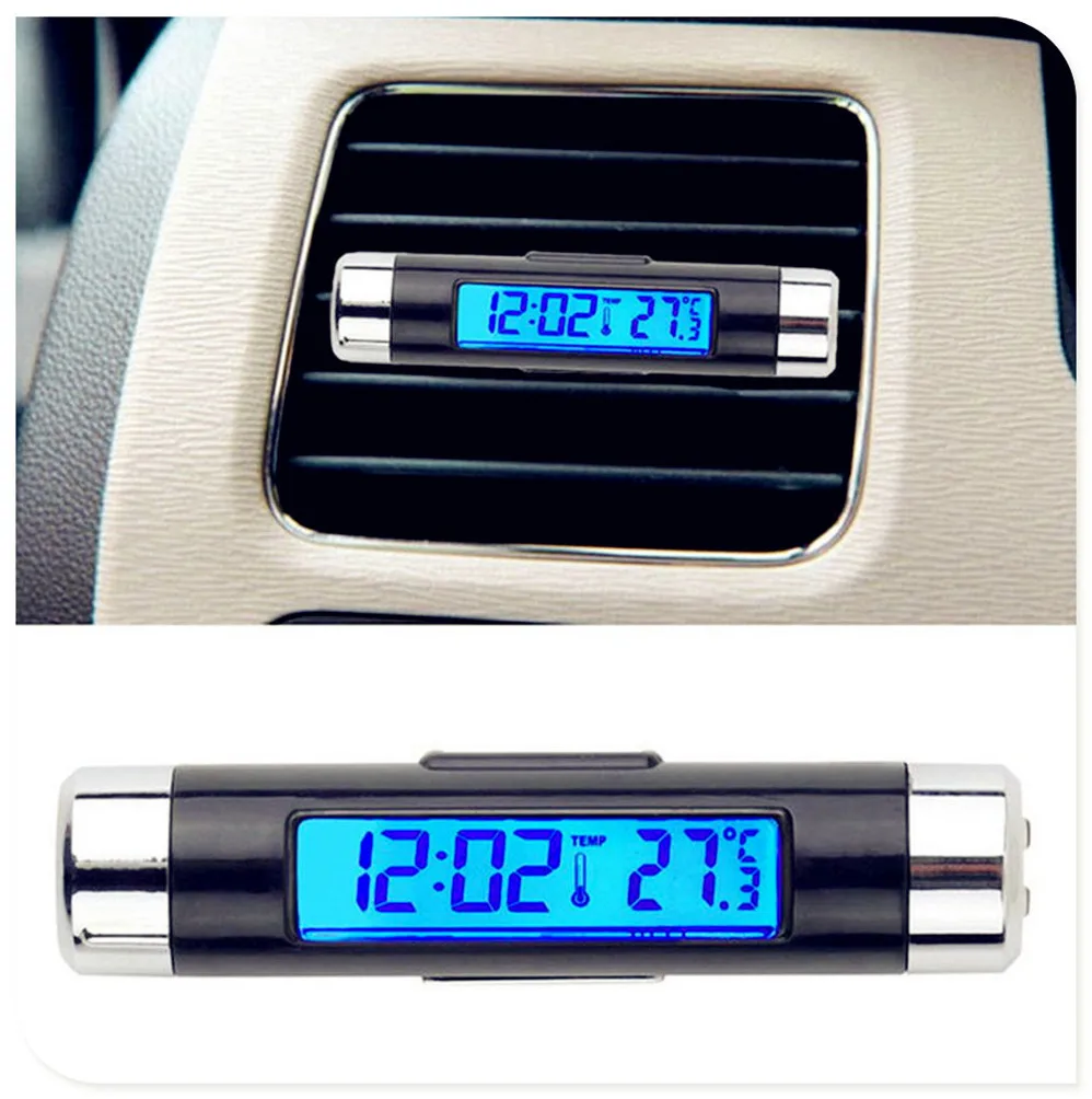 Car Digital LCD Temperature Clock Time Vent for Jeep Renegade Cherokee Wrangler Compass Patriot Santafe i20 i30
Car Digital LCD Temperature Clock Time Vent for Jeep Renegade Cherokee Wrangler Compass Patriot Santafe i20 i30