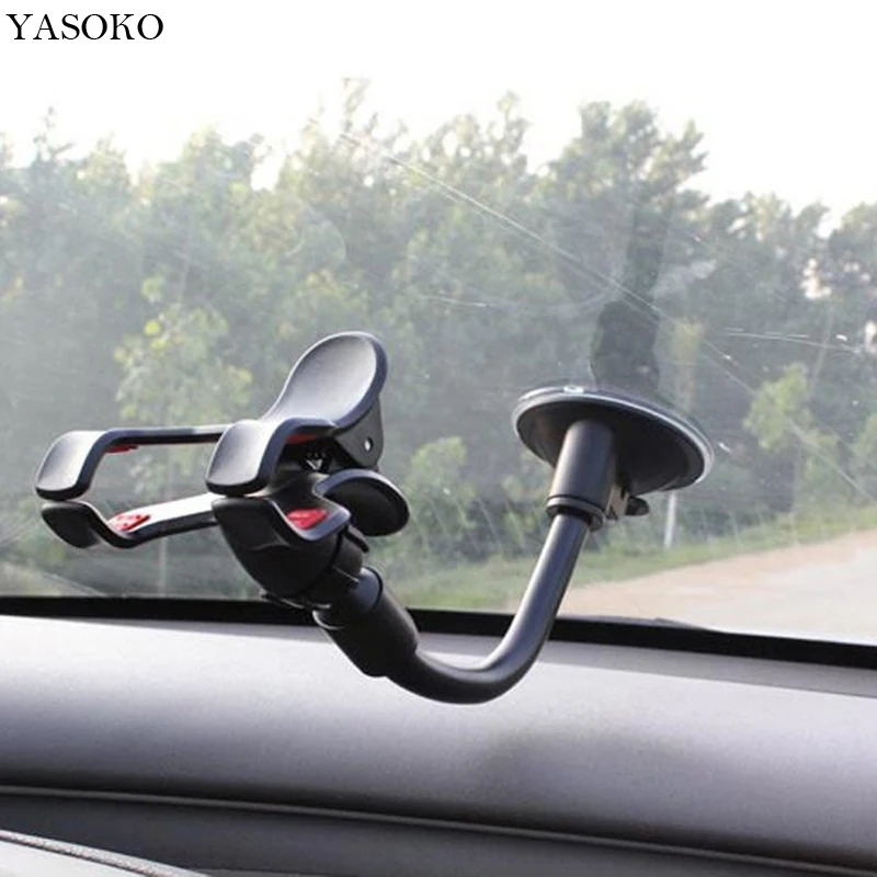 YASOKO High quality Long Arm Universal Car Bracket Holder for iPhone Phone GPS MP4 PDA 360 Degree holder free shipping
YASOKO High quality Long Arm Universal Car Bracket Holder for iPhone Phone GPS MP4 PDA 360 Degree holder free shipping