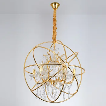 Modern Crystal Orb Gold Pendant Lamp Lighting Vintage LED Pendant Hanging lamp RH Rustic Dinning Candle lamp
Modern Crystal Orb Gold Pendant Lamp Lighting Vintage LED Pendant Hanging lamp RH Rustic Dinning Candle lamp