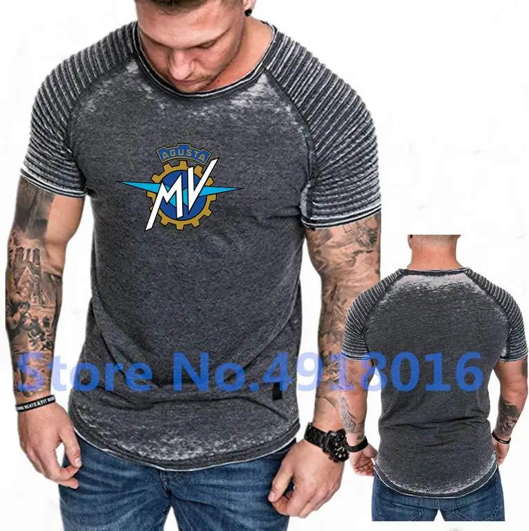 Motorsport MV Agusta Corse Print Summer Men T Shirts Sportswear Top Tees Mens wrinkle crumple Short Sleeve slim Fitness tshirt
Motorsport MV Agusta Corse Print Summer Men T Shirts Sportswear Top Tees Mens wrinkle crumple Short Sleeve slim Fitness tshirt