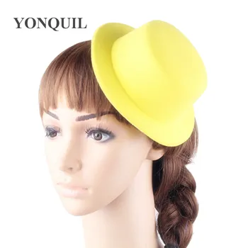 Yellow cute 17CM Mini Top Hat base Children Women wedding Fascinators Hat Base Wedding Party DIY accessories Craft 12PCS/LOT
Yellow cute 17CM Mini Top Hat base Children Women wedding Fascinators Hat Base Wedding Party DIY accessories Craft 12PCS/LOT