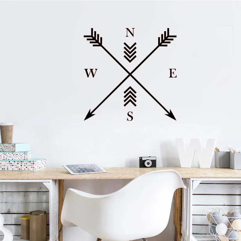 Can be removed Vinyl Carved Direction compass Wall Sticker classic bedroom Living room background Home Decoration stickers
Can be removed Vinyl Carved Direction compass Wall Sticker classic bedroom Living room background Home Decoration stickers