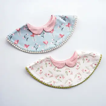 Round 360 Degree Rotating Flower Bib Children Cotton Saliva Towel Baby Bibs Fake Collar Kids Products
Round 360 Degree Rotating Flower Bib Children Cotton Saliva Towel Baby Bibs Fake Collar Kids Products