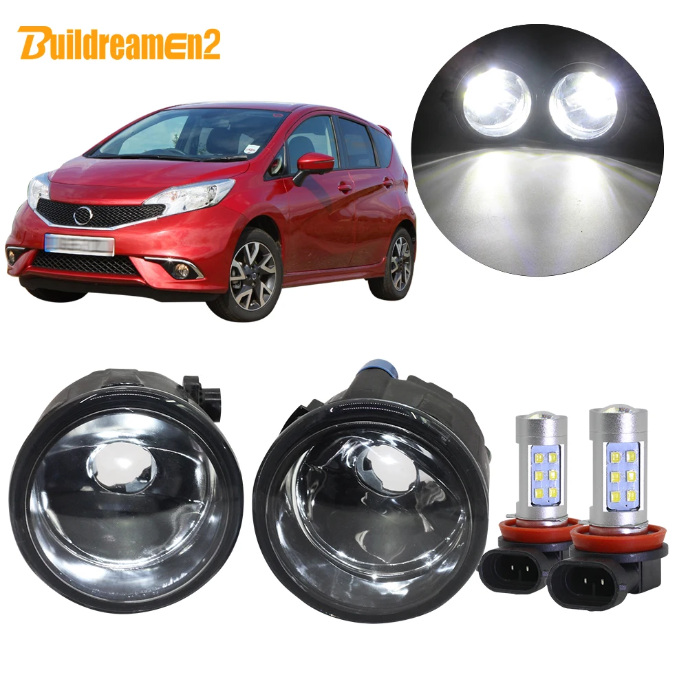 Buildreamen2 For Nissan Note E11 MPV 2006-2015 Car H8 H11 Fog Light Assembly Lampshade + Bulb Daytime Running Light DRL 12V
Buildreamen2 For Nissan Note E11 MPV 2006-2015 Car H8 H11 Fog Light Assembly Lampshade + Bulb Daytime Running Light DRL 12V