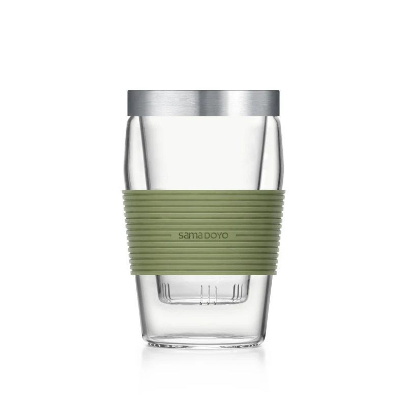 Heat Resistant Glass Modern Tea Cup with Glass Infuser & Stainless Steel Lid 500 ml,Perfect for Tea & Coffee
Heat Resistant Glass Modern Tea Cup with Glass Infuser & Stainless Steel Lid 500 ml,Perfect for Tea & Coffee