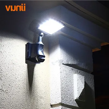 Yunji Waterproof 20 LED Security Solar Light or DC Input Charge PIR Motion Sensor Light Wall Lamp for Path Stairs Garden Outdoor
Yunji Waterproof 20 LED Security Solar Light or DC Input Charge PIR Motion Sensor Light Wall Lamp for Path Stairs Garden Outdoor