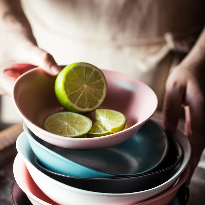 New Arrival Nordic Iregular Shape Salad Bowl Matte Glaze 6inch Bowl Ceramic Fruit Frost Tableware
New Arrival Nordic Iregular Shape Salad Bowl Matte Glaze 6inch Bowl Ceramic Fruit Frost Tableware