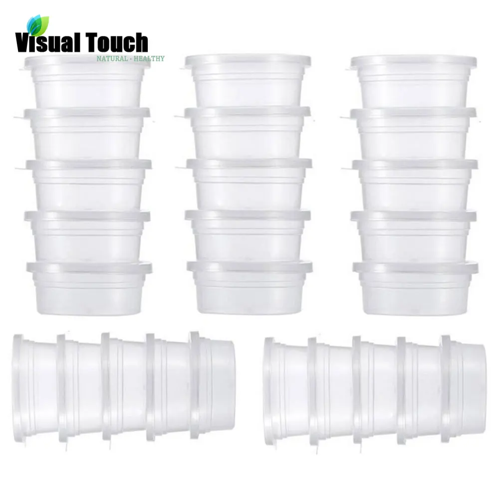 Visual Touch 25 Pcs High-quality Slime Storage Containers Foam Ball Storage Cups Containers With Lids Small Sundries Storage
Visual Touch 25 Pcs High-quality Slime Storage Containers Foam Ball Storage Cups Containers With Lids Small Sundries Storage