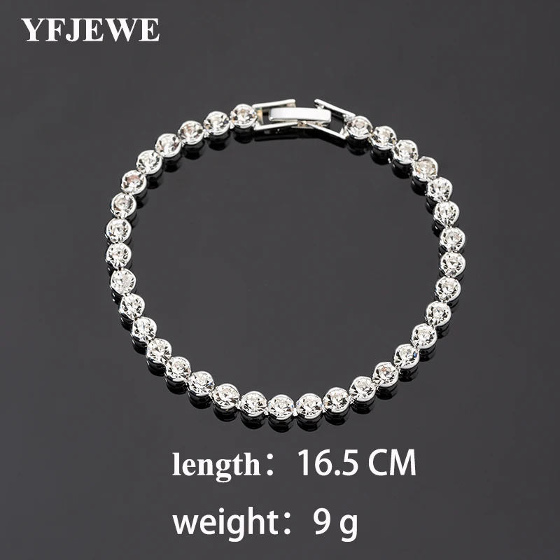 YFJEWE Womens New Fashion Crystal Bracelets Charm Bangle Jewelry Accessories Wristband Fancinating Bracelet B265
YFJEWE Womens New Fashion Crystal Bracelets Charm Bangle Jewelry Accessories Wristband Fancinating Bracelet B265