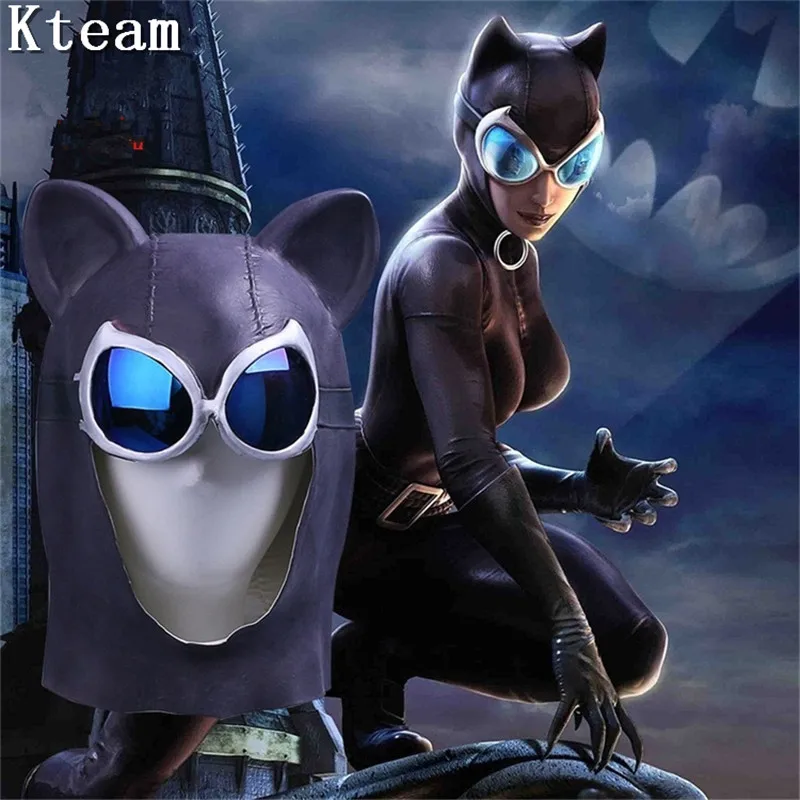 Top Grade Black Catwoman Mask Latex Full Face Mask Sexy Batman Cat Woman Halloween Masquerade Party Mask Cosplay
Top Grade Black Catwoman Mask Latex Full Face Mask Sexy Batman Cat Woman Halloween Masquerade Party Mask Cosplay