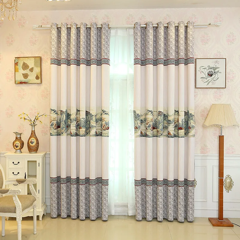 New Precision Chinese Jacquard Shading Curtains for Living Dining Room Bedroom.
New Precision Chinese Jacquard Shading Curtains for Living Dining Room Bedroom.