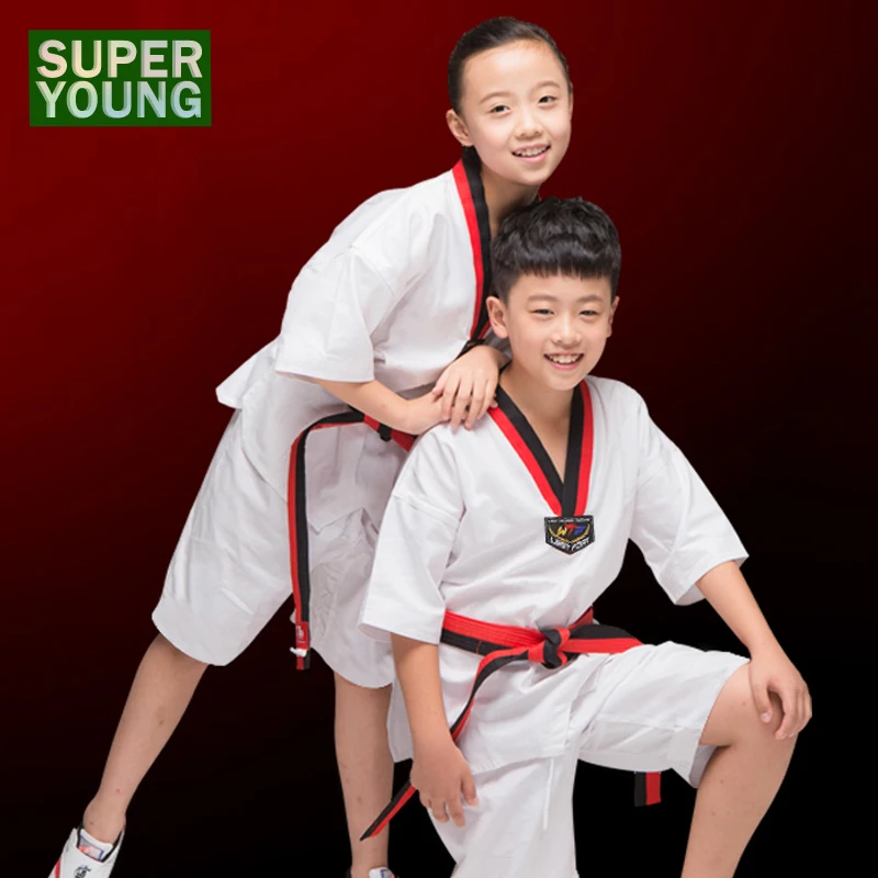 Children Taekwondo Men Women Sanda Karate Uniforms Kids Fight Judo Suits Baby Girl Boy Martial Arts Wtf Sports Wear Clothes Sets
Children Taekwondo Men Women Sanda Karate Uniforms Kids Fight Judo Suits Baby Girl Boy Martial Arts Wtf Sports Wear Clothes Sets